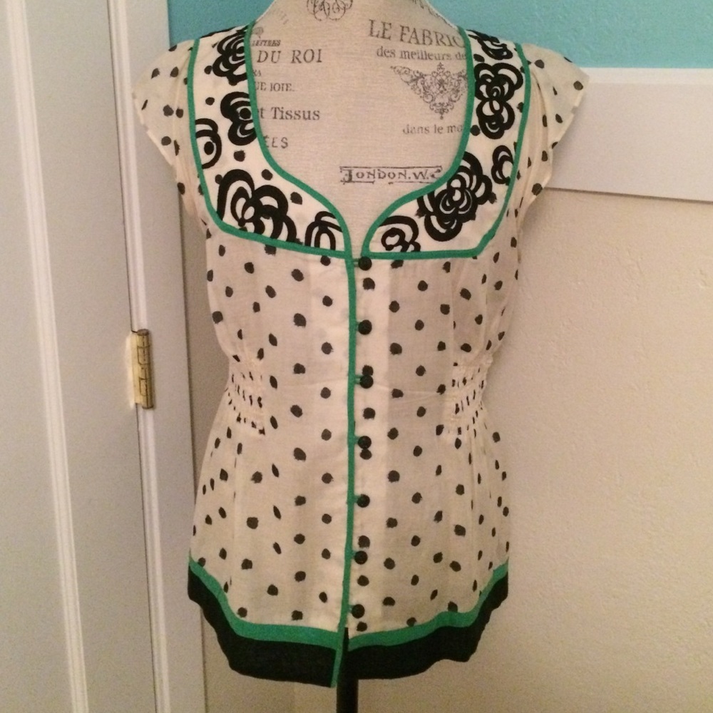 Anthropologie Floreat top